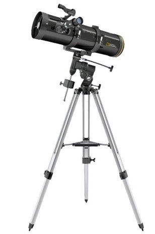 telescoop 130/650 Newton EQ3 staal 142 cm zwart