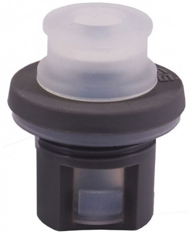 flessendop Active Sprout 37 x 44 mm siliconen grijs