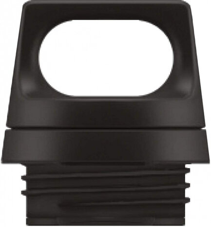 flessendop Hot and Cold 5,6 cm aluminium zwart