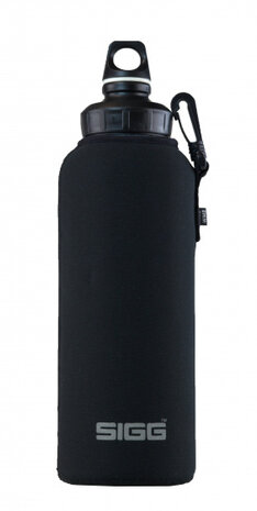 flessenhoes Pouch WMB 1,5 liter neopreen zwart