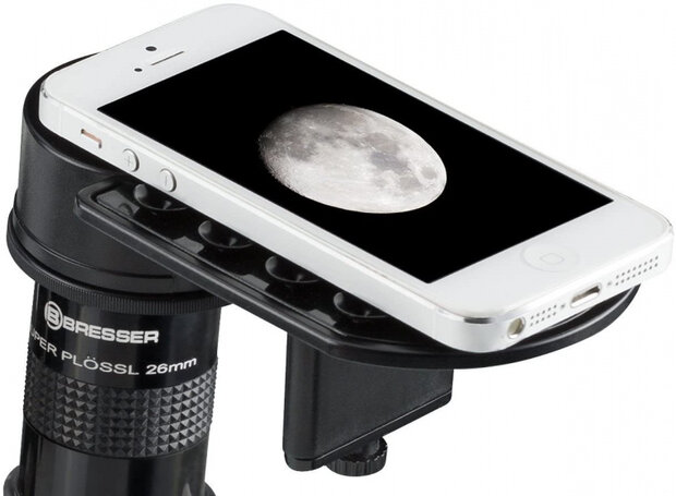 smartphone-adapter Deluxe 14,5 cm zwart