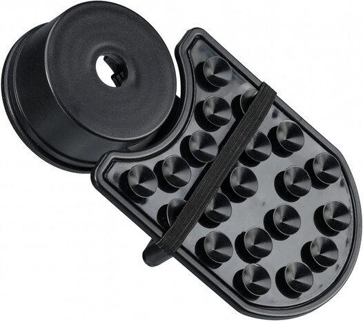 smartphone-adapter Deluxe 14,5 cm zwart