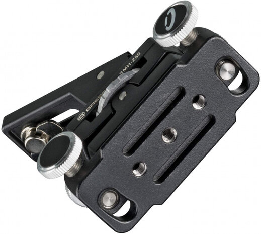statiefkop MH-100 Polar Wedge 10 x 5 cm aluminium zwart