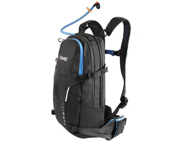 drinkrugzak Summit 15 liter nylon zwart