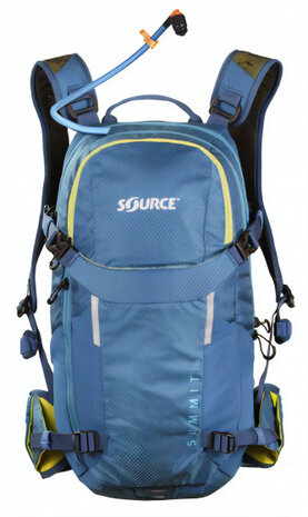 drinkrugzak Summit 15 liter nylon blauw
