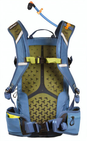 drinkrugzak Summit 15 liter nylon blauw