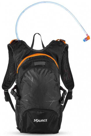drinkrugzak Fuse 12 liter nylon zwart
