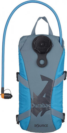 waterreservoir Durabag 2 liter nylon blauw/grijs