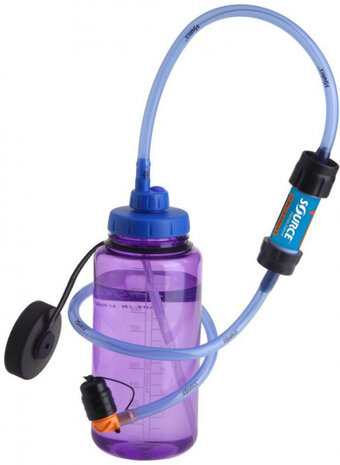 waterfilteringset Convertube 14,5 cm transparant