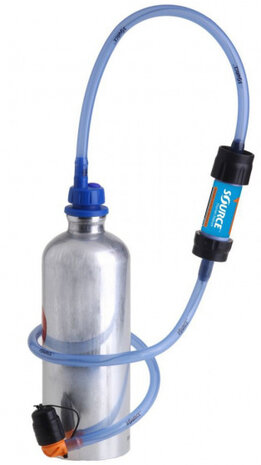 waterfilteringset Convertube 14,5 cm transparant