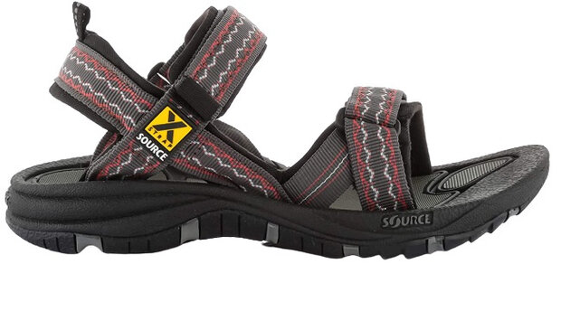sandalen Gobi heren EVA/polyester/microfiber rood mt 44