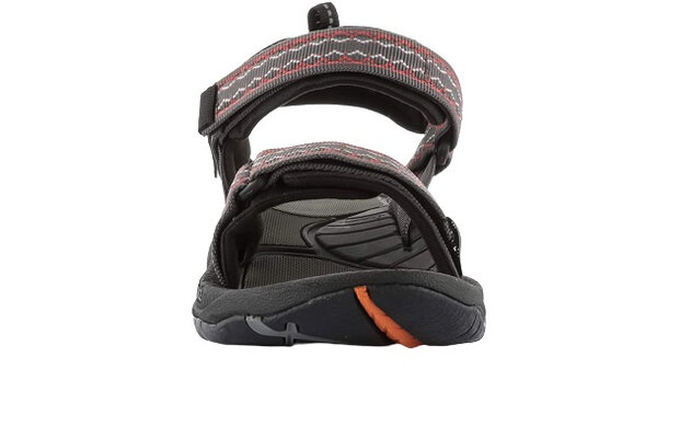 sandalen Gobi heren EVA/polyester/microfiber rood mt 44