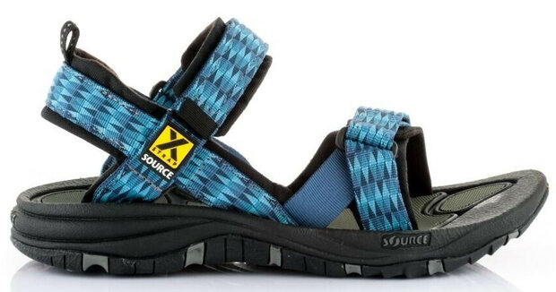 sandalen Gobi heren polyester/EVA/microfiber blauw mt 45