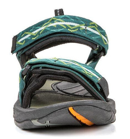 sandalen Gobi heren polyester/EVA/microfiber groen mt 37