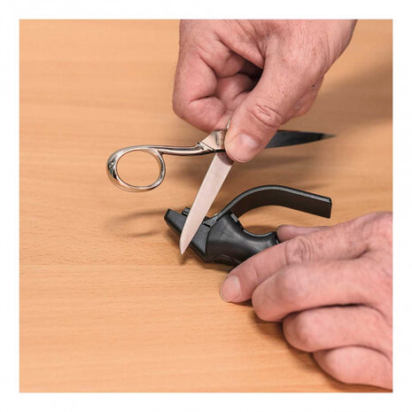 messenslijper 10,2 cm keramiek zwart