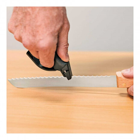 messenslijper 10,2 cm keramiek zwart