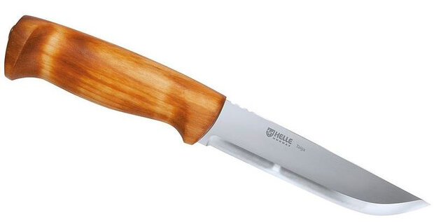 jachtmes 25,5 cm RVS/hout zilver/bruin 2-delig