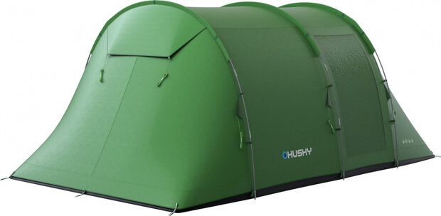 familietent Bolen 5-persoons 480 x 340 x 200 cm groen