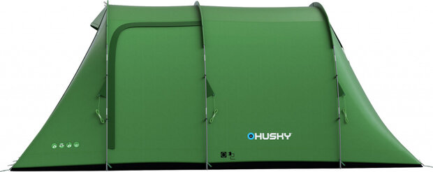 familietent Bolen 5-persoons 480 x 340 x 200 cm groen