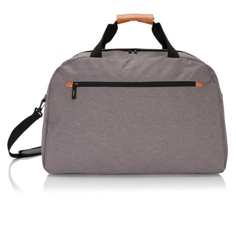 schoudertas Fashion Duo Tone 50 L 58 cm PU grijs