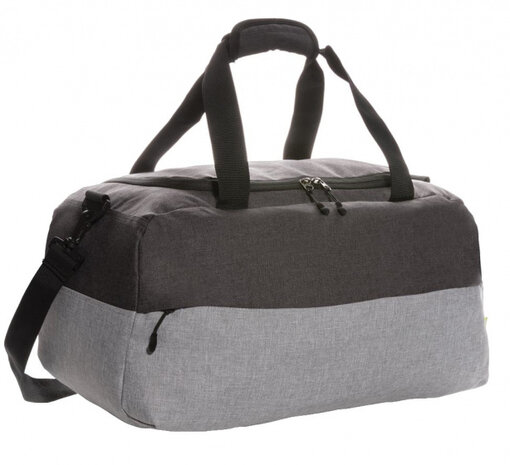 weekendtas Rfid 30 liter 24 x 48 cm rPET grijs