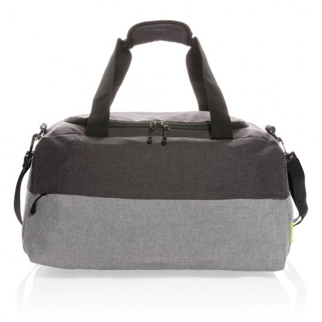 weekendtas Rfid 30 liter 24 x 48 cm rPET grijs