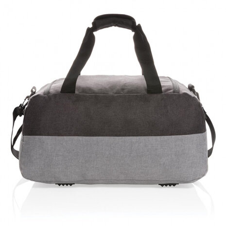 weekendtas Rfid 30 liter 24 x 48 cm rPET grijs