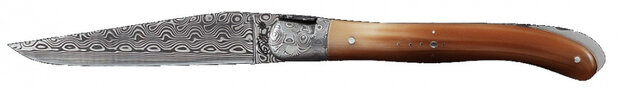 zakmes Laguiole Nature 21,6 cm RVS/hoorn