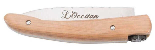zakmes Occitan 20,2 cm RVS/jeneverbessenhout