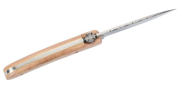 zakmes Occitan 20,2 cm RVS/jeneverbessenhout