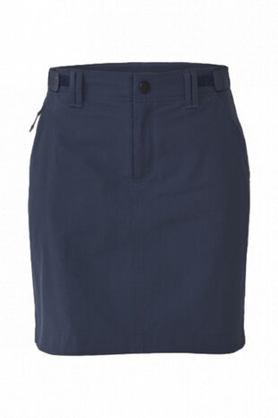 rok Lora dames polyester donkerblauw maat 42