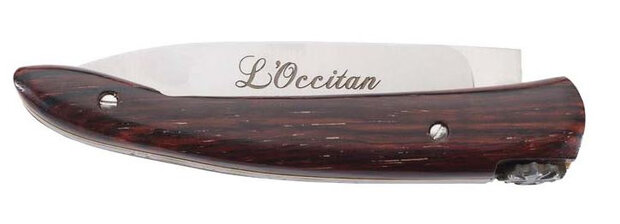 zakmes Occitan 20,2 cm RVS/cocobolohout