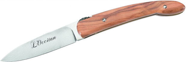 zakmes Occitan 20,5 cm RVS/olijfhout