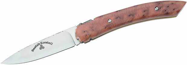 zakmes Breizh Kontell 20 cm thujahout/RVS