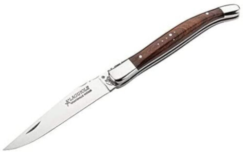 zakmes Traditional 22 cm RVS/eikenhout zilver