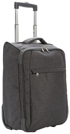 trolley opvouwbaar 40 liter polyester antraciet