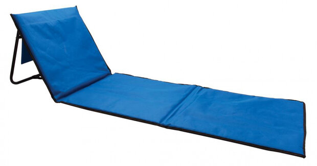 strandloungestoel polyester 54 x 51,5 blauw