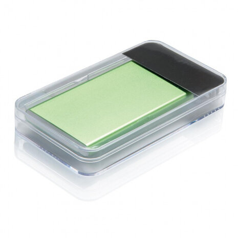powerbank 11 x 6,8 cm 4000 mAh lime
