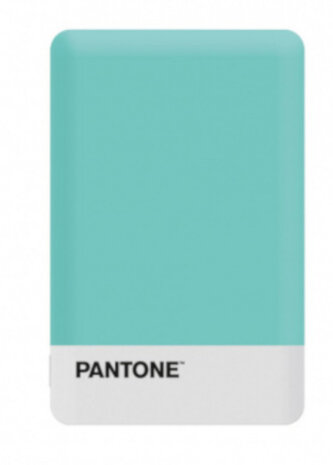 powerbank Pantone 2500 mAh 9,5 x 6,2 cm ABS turquoise