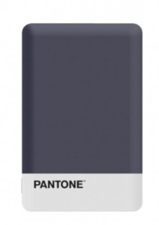 powerbank Pantone 2500 mAh 9,5 x 6,2 cm ABS marineblauw