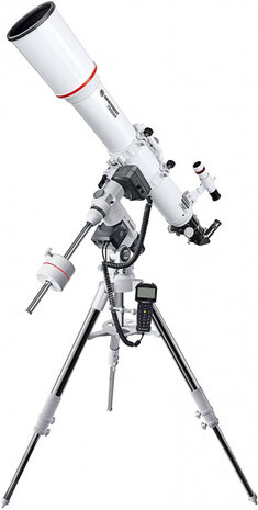 telescoop Messier AR-102/100 Extos2 GoTo aluminium wit