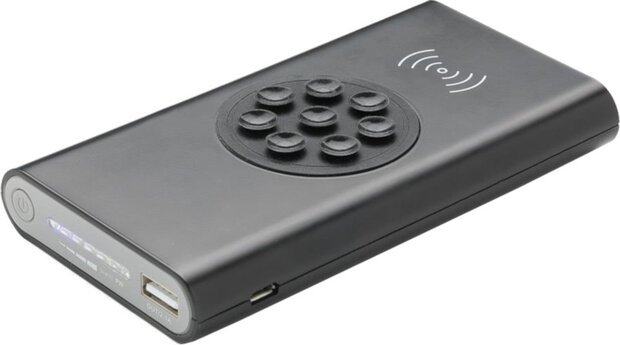 powerbank 8000 mAh 13,5 x 7,5 cm ABS zwart