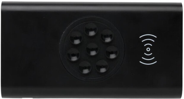powerbank 8000 mAh 13,5 x 7,5 cm ABS zwart