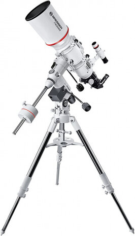 telescoop AR-102S/600 Hexafoc EQ-5/Exos2 RVS/aluminium