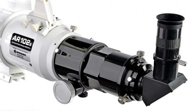 telescoop AR-102S/600 Hexafoc EQ-5/Exos2 RVS/aluminium