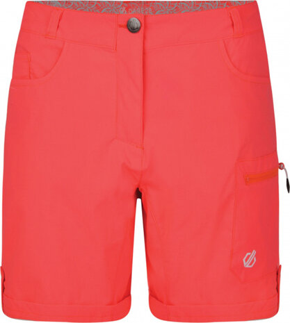 outdoorshort Melodic II dames polyamide zalmroze mt 44