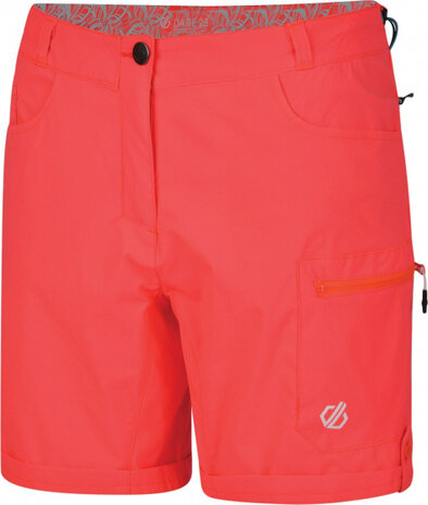 outdoorshort Melodic II dames polyamide zalmroze mt 44