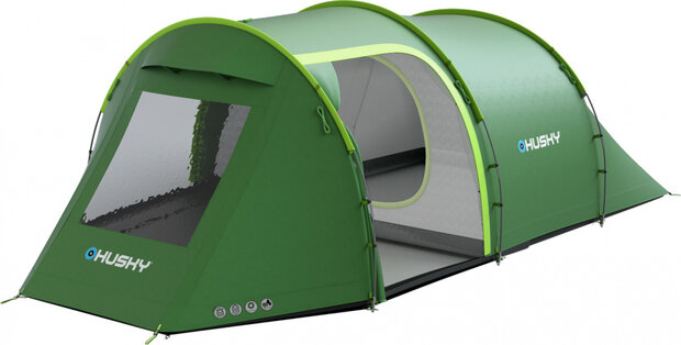 familietent Bender 4-persoons 460 x 270 x 150 cm groen