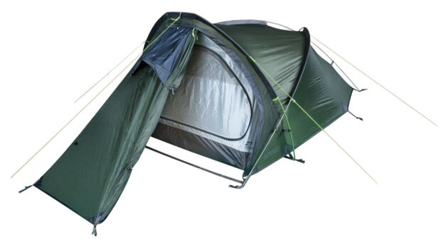 tent Rider 2-persoons 140 x 310 x 110 cm donkergroen