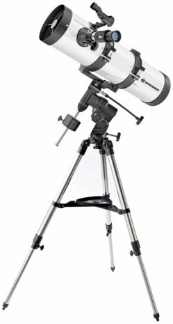 spiegeltelescoop 130/650 EQ3 aluminium wit 8-delig